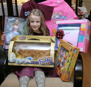 With the New Year's present